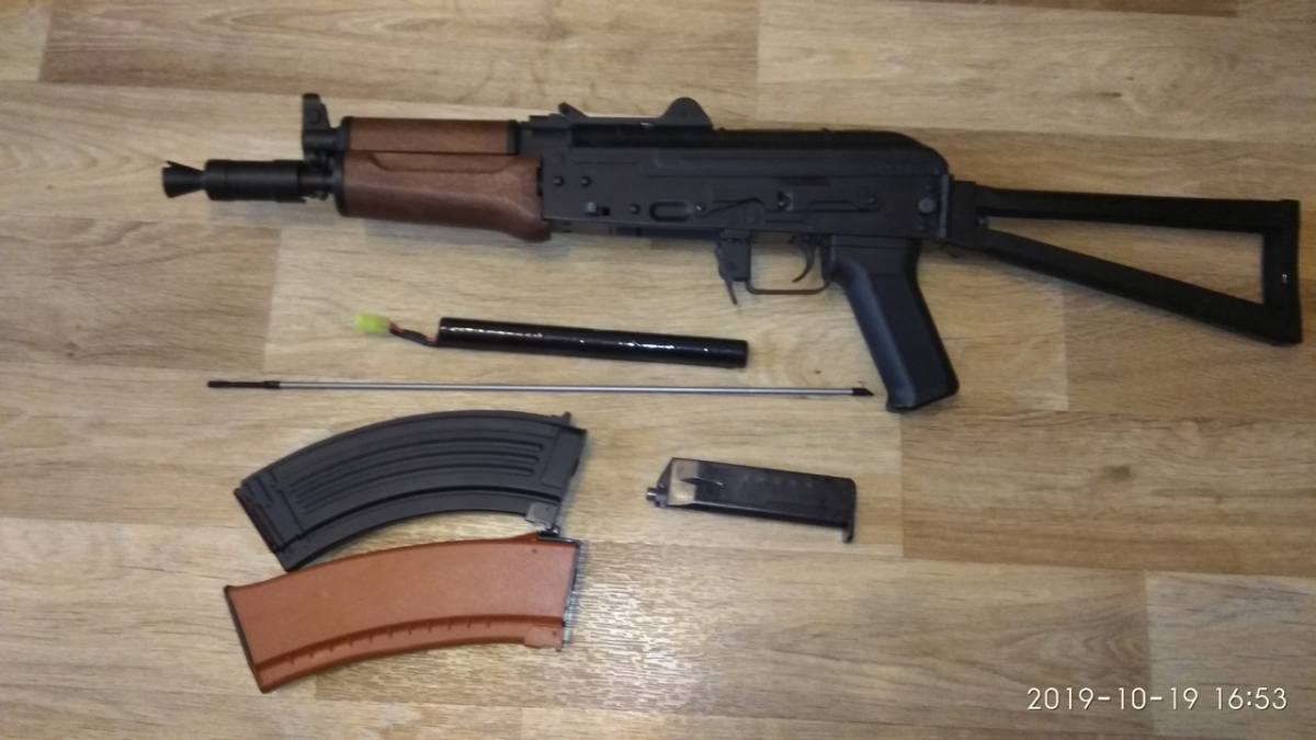 Купить АКС74У от Cyma для страйкбола