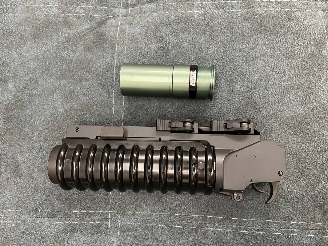 Купить Страйкбольный гранатомет подствольный  M203 S A&K для страйкбола