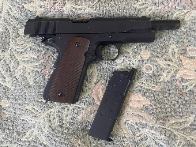 Купить Пистолет KWC Colt 1911A1  Cyma M4 CQB для страйкбола